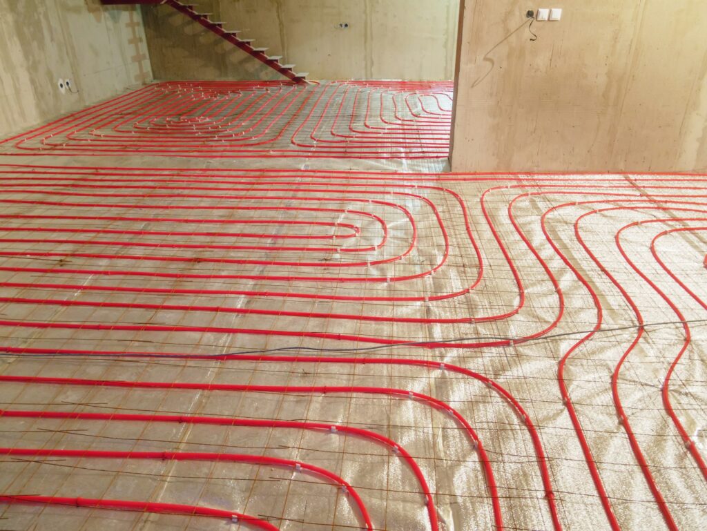 Heat Floor Instalation.